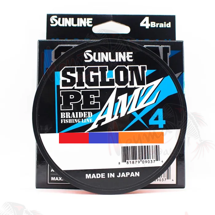 ШНУР ПЛЕТЕНЫЙ SUNLINE SIGLON PEx4 AMZ 150 m MULTI COLOR #1.5