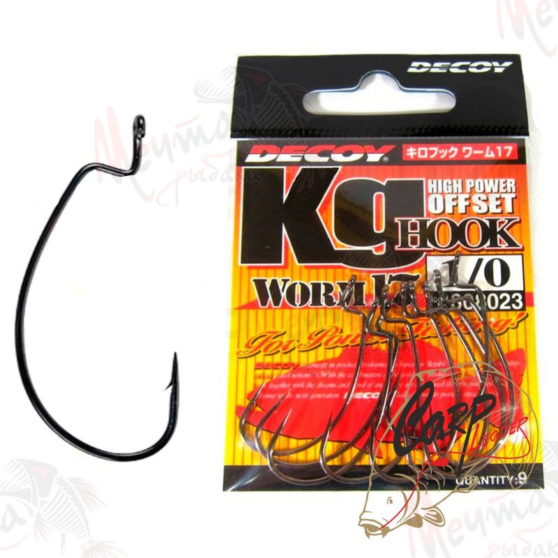 КРЮЧОК DECOY WORM 17 #1/0