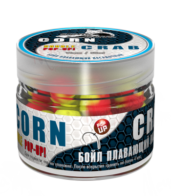 БОЙЛ POP-UP "SONIK BAITS" 14mm КУКУРУЗА/КРАБ